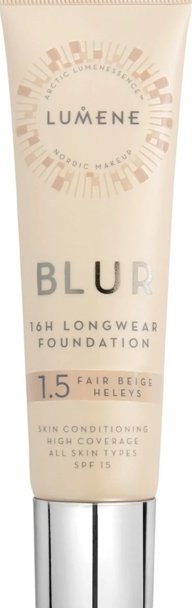 Lumene Blur Pitkäkestoinen meikkivoide SK15 1.5 Heleys 30ml