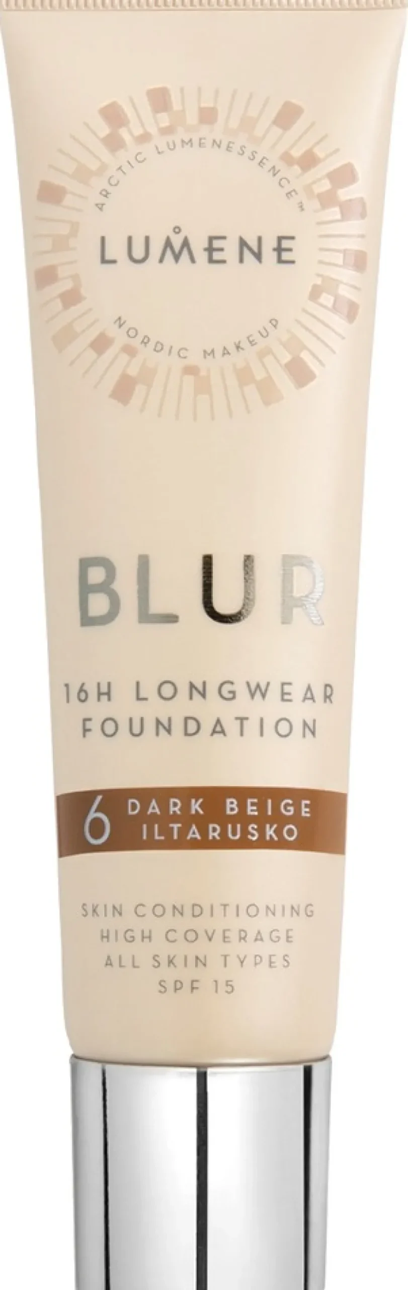 Lumene Blur Pitkäkestoinen meikkivoide SK15 6 Iltarusko 30ml