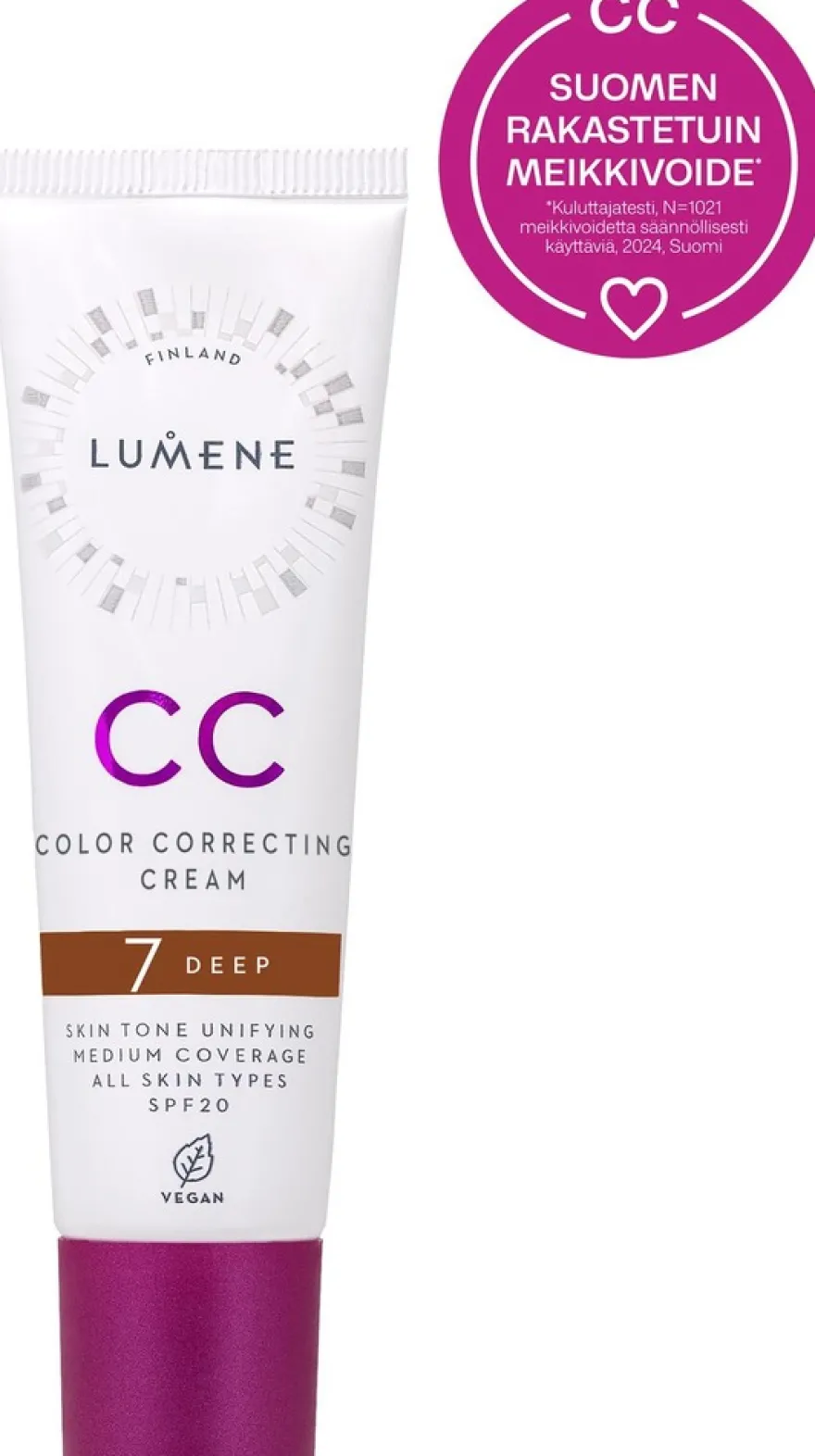 Lumene CC Color Correcting Meikkivoide SK20 7 Deep 30 ml