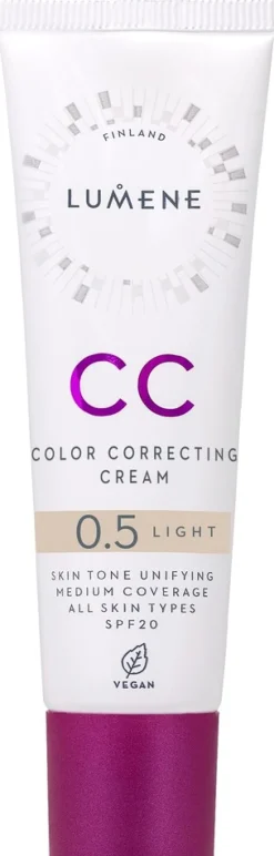 Lumene CC Color Correcting Meikkivoide SK20 0.5 Light 30 ml
