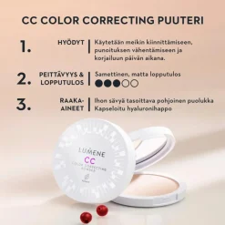 Lumene CC Color Correcting Puuteri 4 10 g