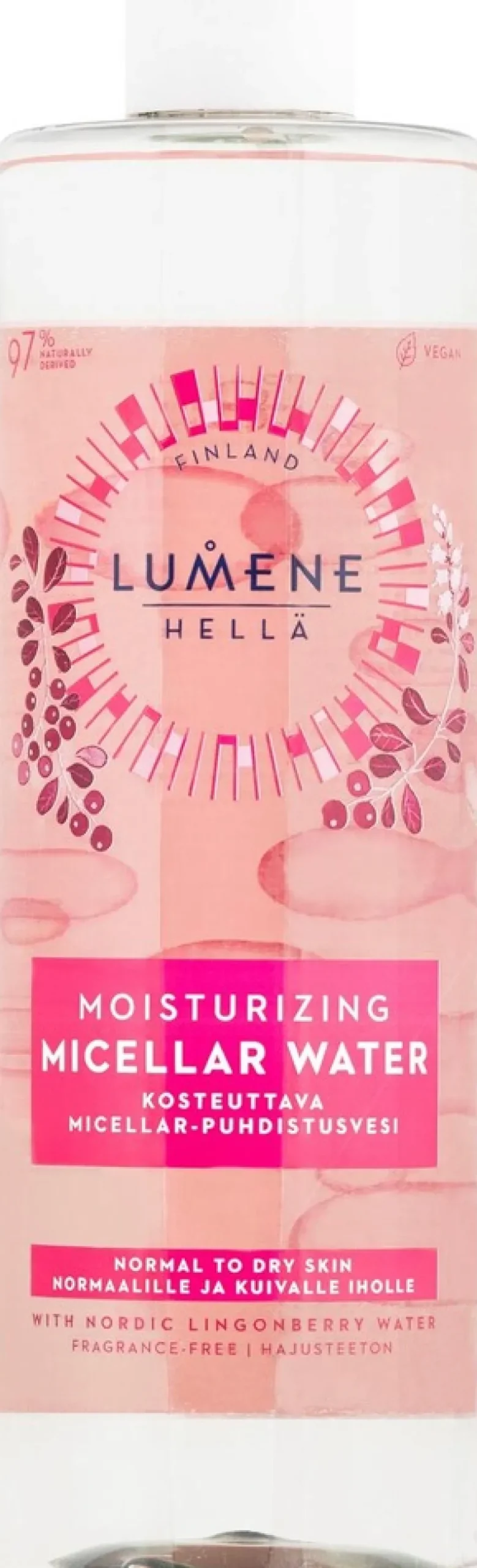 Lumene HELLÄ Kosteuttava micellar-puhdistusvesi 400 ml