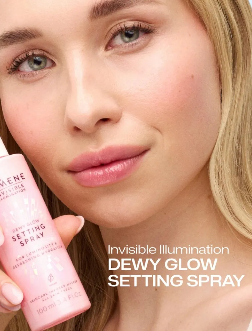 Lumene Invisible Illumination Dewy Glow Kosteuttava meikinkiinnityssuihke 100 ml