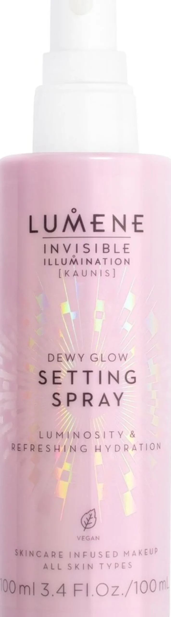 Lumene Invisible Illumination Dewy Glow Kosteuttava meikinkiinnityssuihke 100 ml