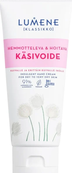 Lumene KLASSIKKO Hemmotteleva & hoitava käsivoide 100ml