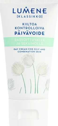 Lumene KLASSIKKO Kiiltoa kontrolloiva päivävoide rasvoittuvalle ja sekaiholle 50ml