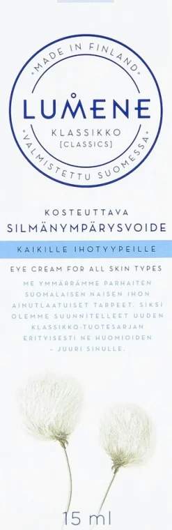 Lumene KLASSIKKO Kosteuttava silmänympärysvoide 15ml
