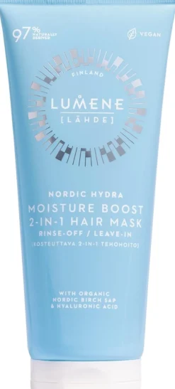 Lumene [LÄHDE] Kosteuttava 2-in-1 hiusten tehohoito 200 ml