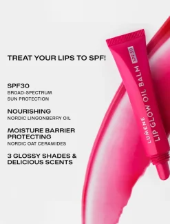 Lumene Lip Glow huuliöljy SPF30 2 Marshmallow 10 ml
