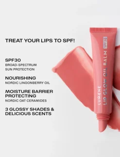 Lumene Lip Glow huuliöljy SPF30 2 Marshmallow 10 ml