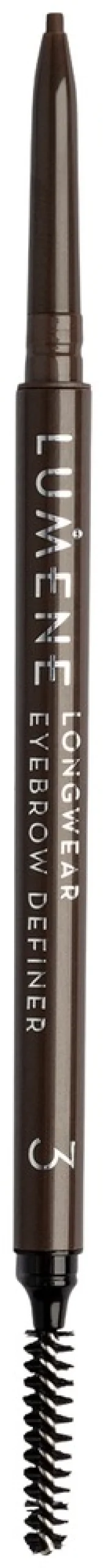 Lumene Longwear Eyebrow Definer Kulmakynä 3 Harmaanruskea 0,09 g
