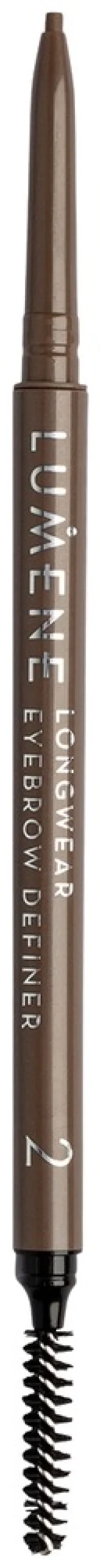 Lumene Longwear Eyebrow Definer Kulmakynä 3 Harmaanruskea 0,09 g