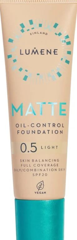 Lumene Matte Oil-control Mattameikkivoide SPF20 0 Light Ivory 30 ml