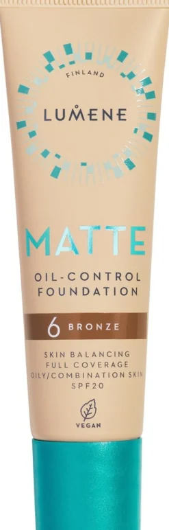 Lumene Matte Oil-control Mattameikkivoide SPF20 0 Light Ivory 30 ml