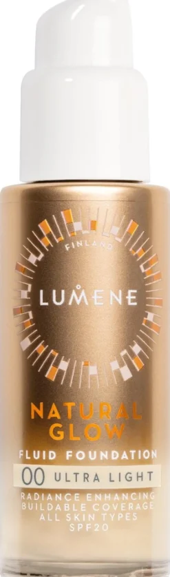 Lumene Natural Glow Heleyttävä meikkivoide SK20 2 Medium 30 ml