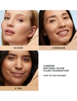 Lumene Natural Glow Heleyttävä meikkivoide SK20 2 Medium 30 ml