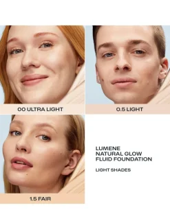 Lumene Natural Glow Heleyttävä meikkivoide SK20 2 Medium 30 ml