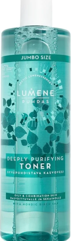 Lumene PUHDAS Syväpuhdistava kasvovesi 400ml
