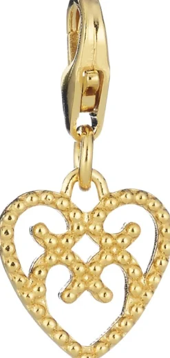 Lumoava Helmi sydän charm