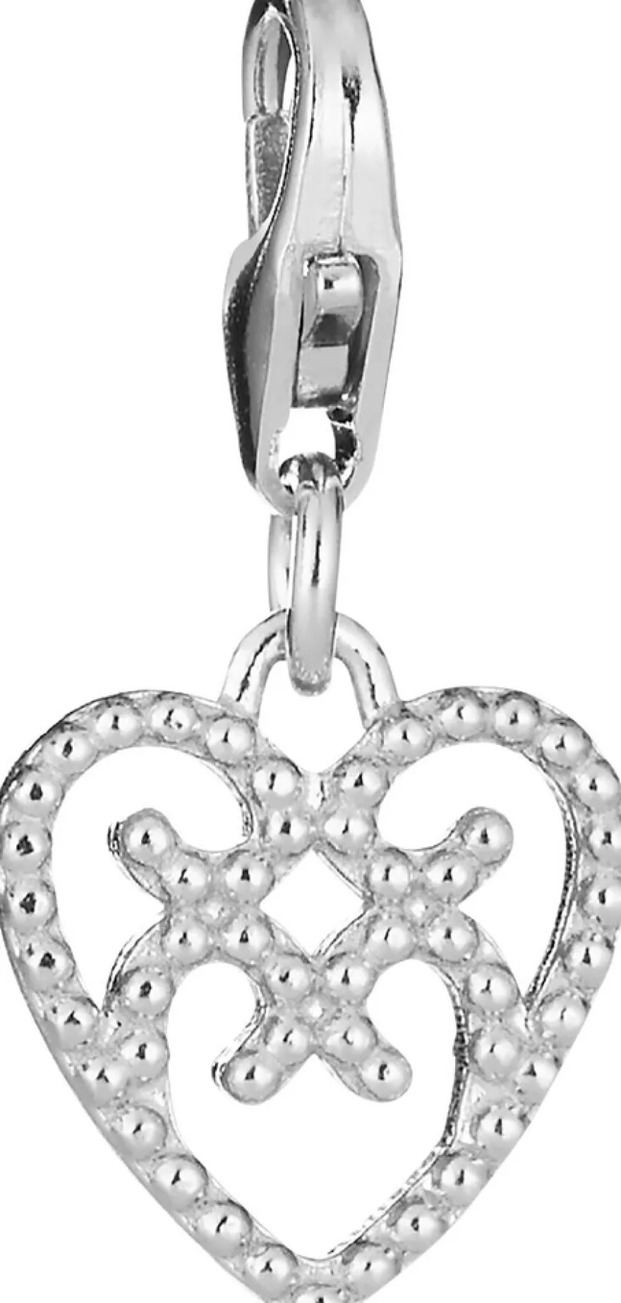 Lumoava Helmi sydän charm