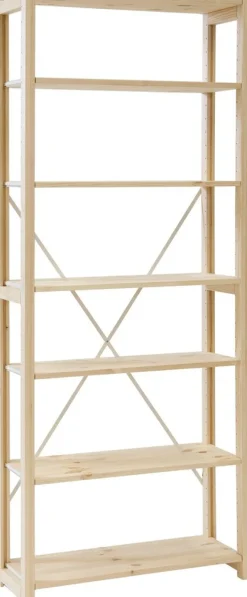Lundia Classic hylly, puuvalmis