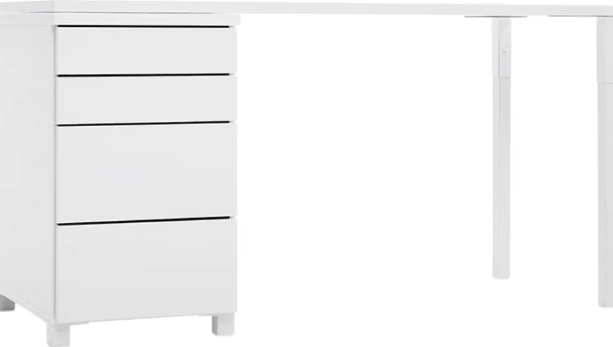 Lundia Classic työpöytä valkoinen