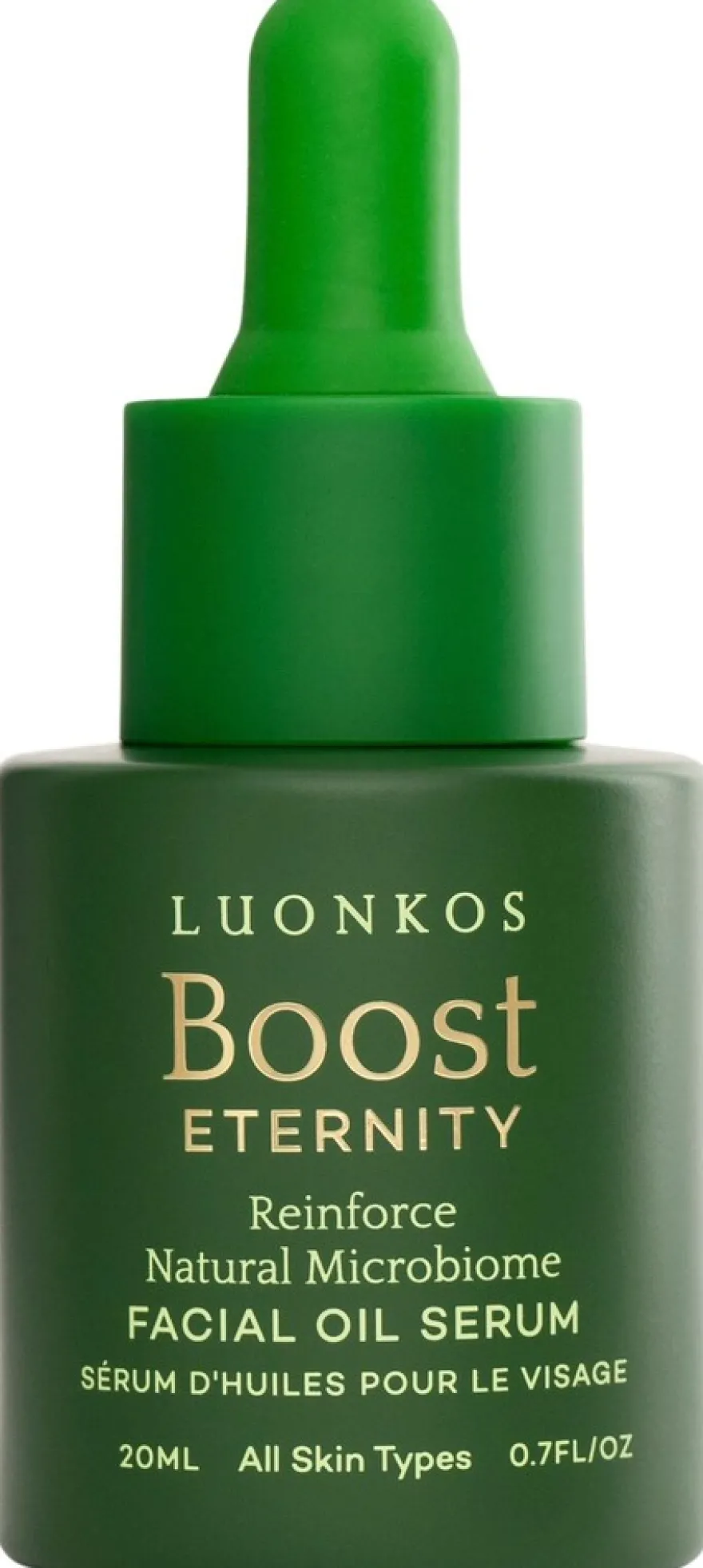 Luonkos Boost Eternity Reinforce Natural Microbiome Facial Oil Serum öljyseerumi 20 ml