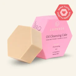 Luonkos Glow öljypuhdistuskakku kasvoille 60 ml