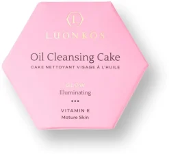 Luonkos Glow öljypuhdistuskakku kasvoille 60 ml