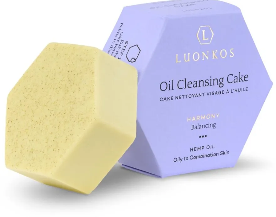 Luonkos Harmony öljypuhdistuskakku kasvoille 60 ml