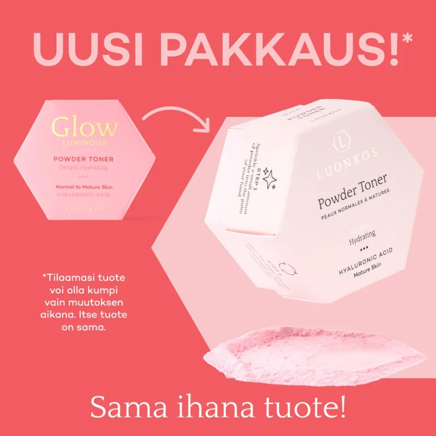 Luonkos Luminous vedetön kasvovesi 25g