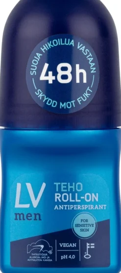 LV Men 50ml Teho roll-on 48h antiperspirantti