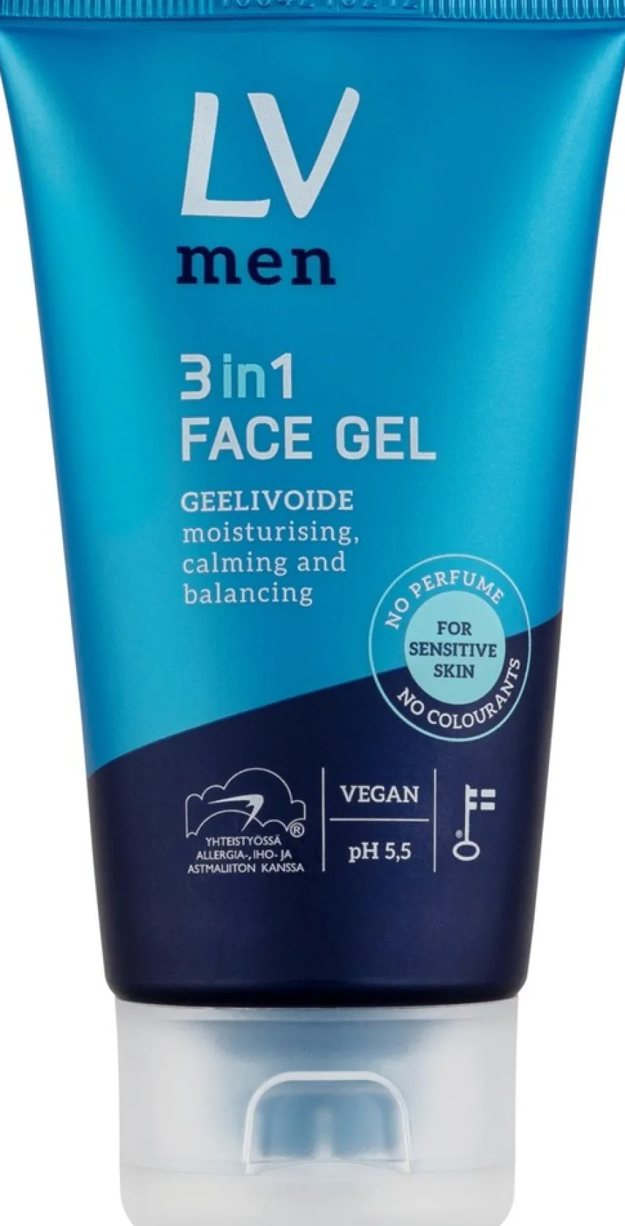 LV 75ml Men 3in1 Face gel geelivoide