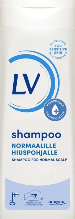 LV 250ml shampoo normaalille hiuspohjalle