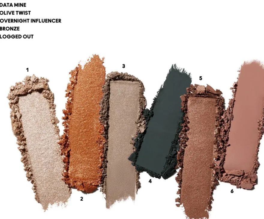MAC Connect In Colour x6 Eye Shadow Palette luomiväripaletti 6,25 g