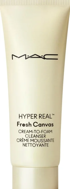 MAC Hyper Real Cream-To-Foam Cleanser kasvopuhdistus 30 ml