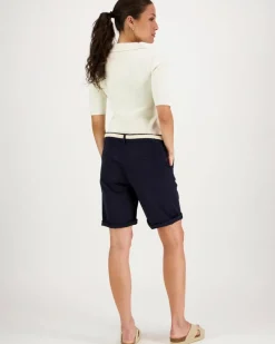 MAC Jeans chino shortsit vyöllä