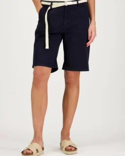 MAC Jeans chino shortsit vyöllä