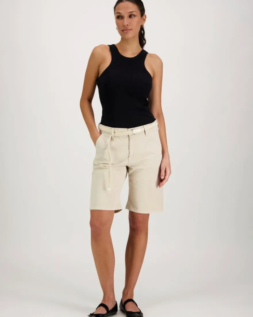 MAC Jeans chino shortsit vyöllä