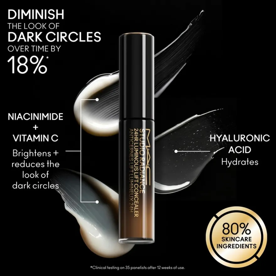 MAC Studio Radiance 24HR Luminous Lift Concealer peiteaine 11 ml