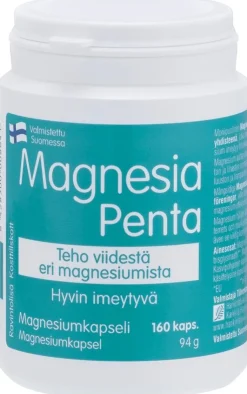 Magnesia Penta magnesiumkapseli 160 kaps
