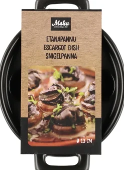Maku etanapannu keraaminen musta