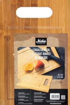 Maku leikkuulauta bambu 30 x 20 cm