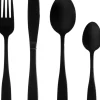 Maku ruokailuvälineet Basic mattamusta 16 kpl
