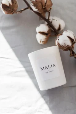 Malia Tuoksukynttilä Soft cotton 180g