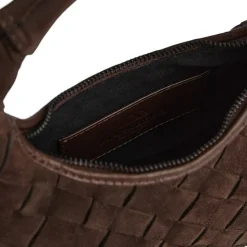 Markberg Hayma suede weave käsilaukku