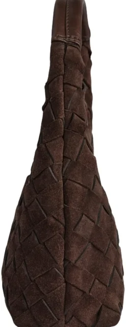 Markberg Hayma suede weave käsilaukku