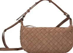 Markberg Mini Muse suede weave olkalaukku