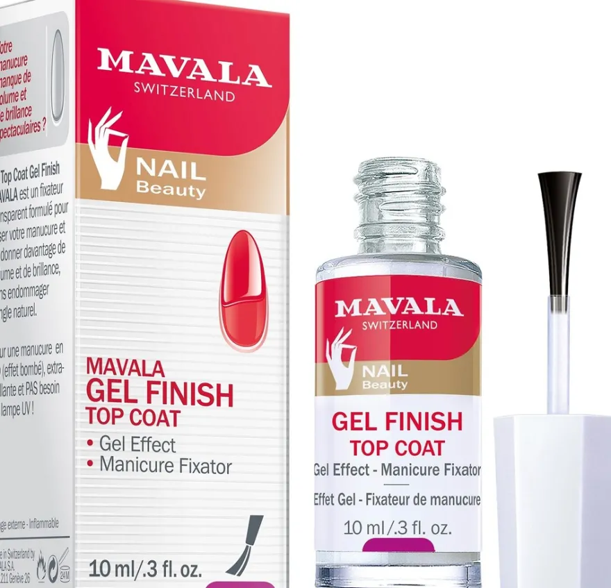 Mavala Gel Finish Top Coat päällyslakka 10ml
