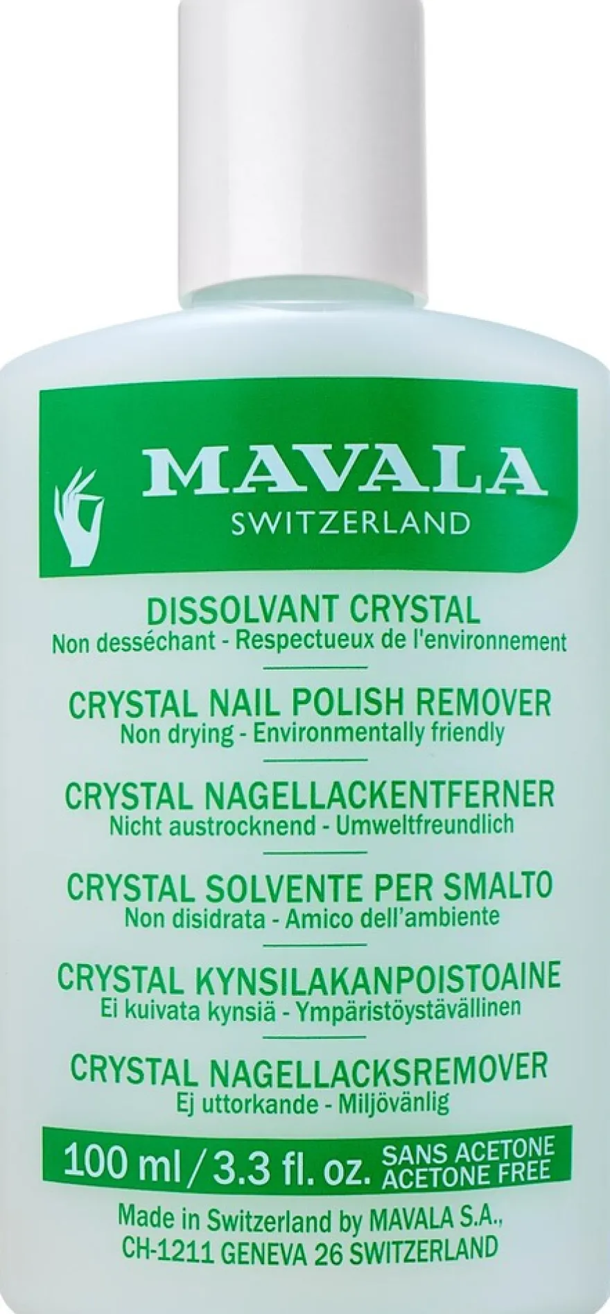 Mavala 100ml Crystal kynsilakanpoistoaine